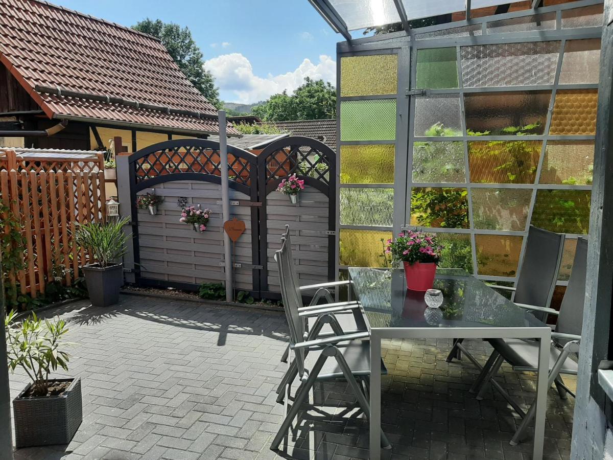 Ferienwohnung Alte Glaserei 伊尔森堡 外观 照片